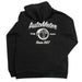 AutoMeter 0448M ZIP HOODIE; ADULT MEDIUM; BLACK; VINTAGE - Truck Part Superstore
