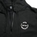 AutoMeter 0448L ZIP HOODIE; ADULT LARGE; BLACK; VINTAGE - Truck Part Superstore