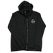 AutoMeter 0448M ZIP HOODIE; ADULT MEDIUM; BLACK; VINTAGE - Truck Part Superstore