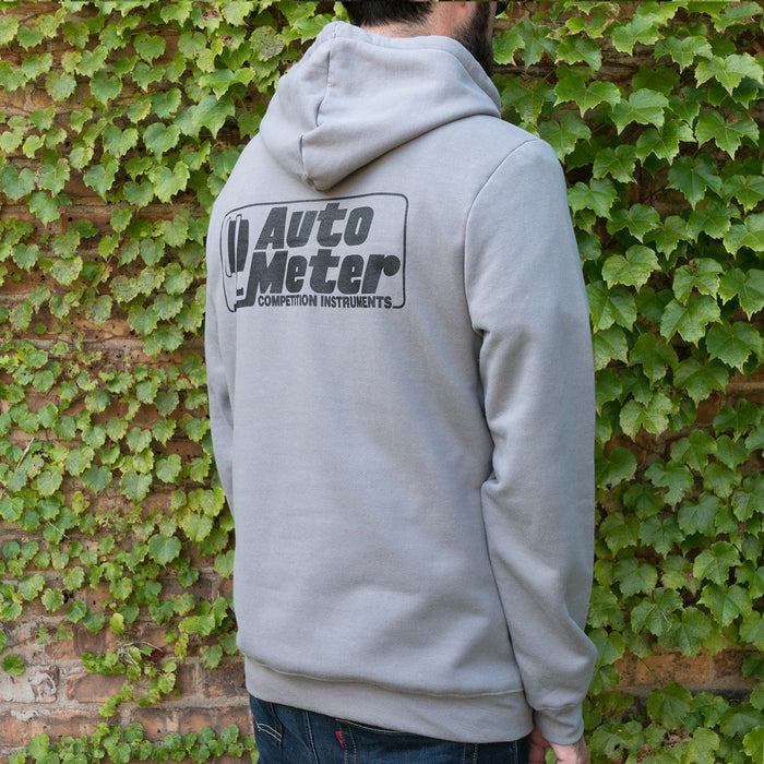 AutoMeter 0449XL PULLOVER HOODIE; ADULT XLARGE; GRAY; COMPETITION - Truck Part Superstore