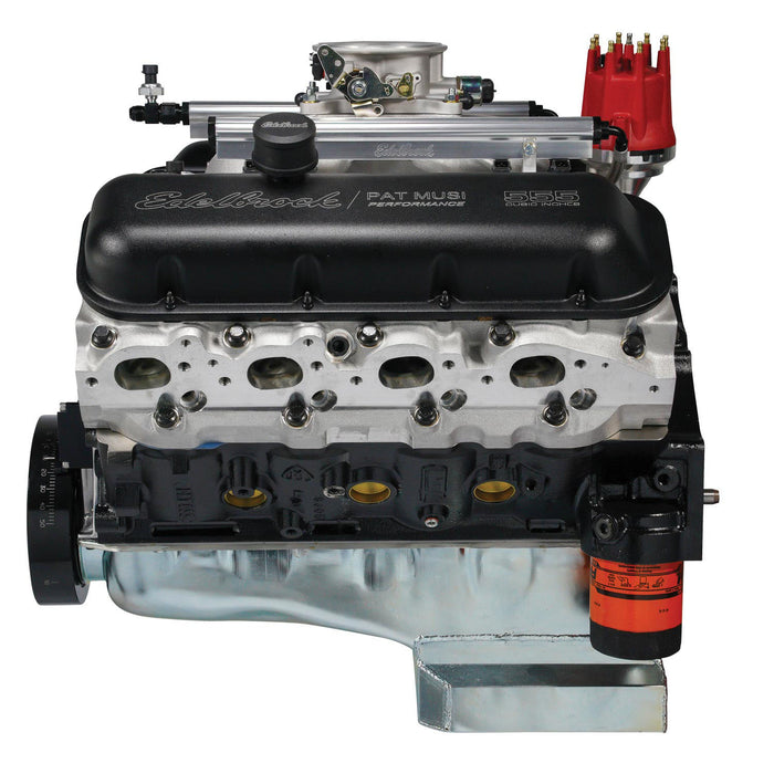 Edelbrock 48557 Edelbrock/Musi 555 Pro-Flo 4 EFI Big-Block Chevy Crate Engine - Truck Part Superstore