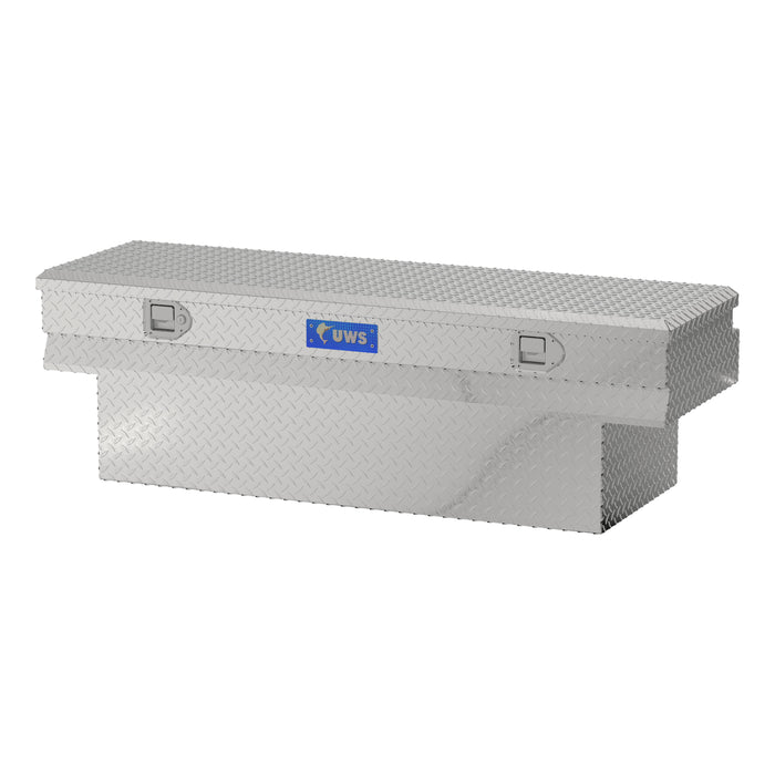 UWS EC20331 UWS EC20331 60-Inch Heavy-Wall Aluminum Notched Truck Storage Box; RigidCore Lid - Truck Part Superstore