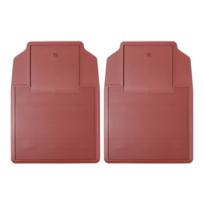 Holley 05-100MN Holley Classic Truck Floor Mat; Maroon; PVC Rubber; Sold In Set; - Truck Part Superstore