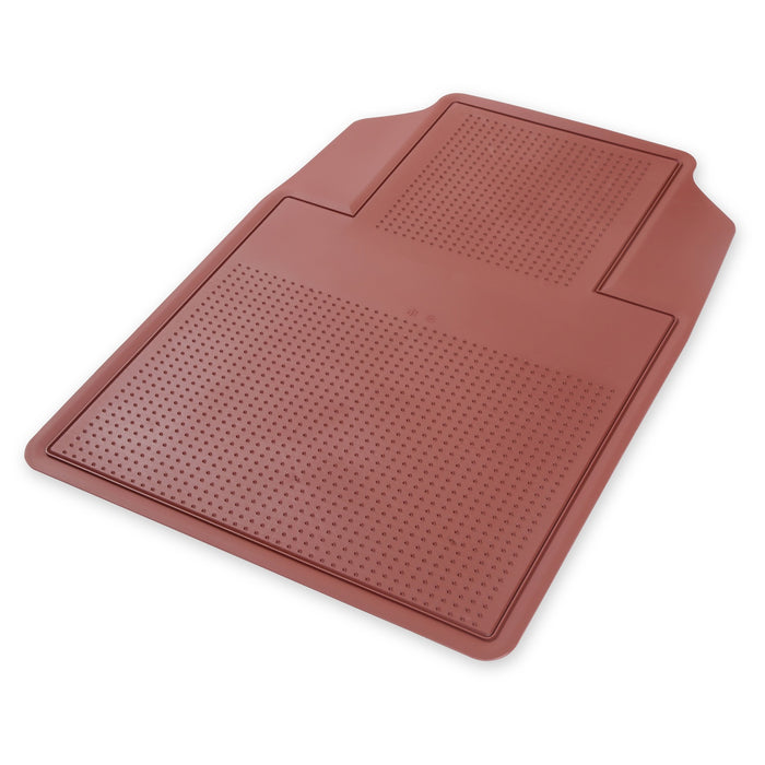 Holley 05-100MN Holley Classic Truck Floor Mat; Maroon; PVC Rubber; Sold In Set; - Truck Part Superstore