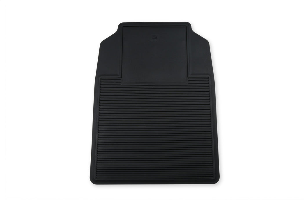 Holley 05-100 Holley Classic Truck Floor Mat; Black; PVC Rubber; Sold In Set; - Truck Part Superstore