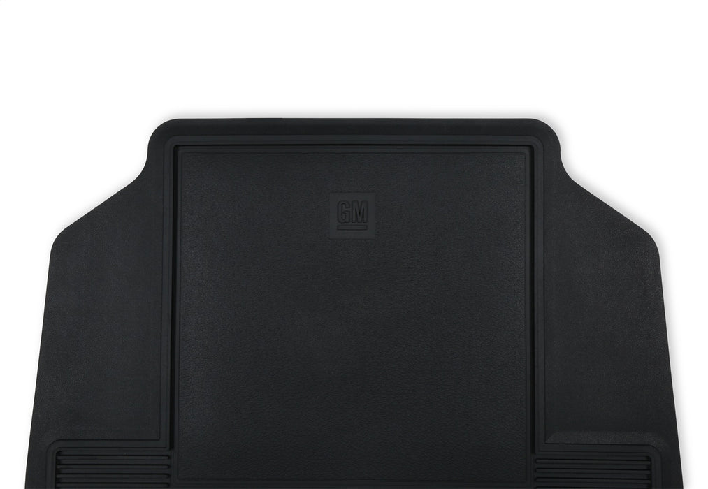 Holley 05-100 Holley Classic Truck Floor Mat; Black; PVC Rubber; Sold In Set; - Truck Part Superstore