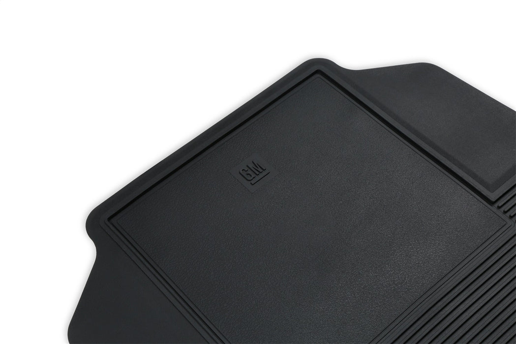 Holley 05-100 Holley Classic Truck Floor Mat; Black; PVC Rubber; Sold In Set; - Truck Part Superstore