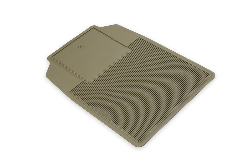 Holley 05-100TN Holley Classic Truck Floor Mat; Tan; PVC Rubber; Sold In Set; - Truck Part Superstore