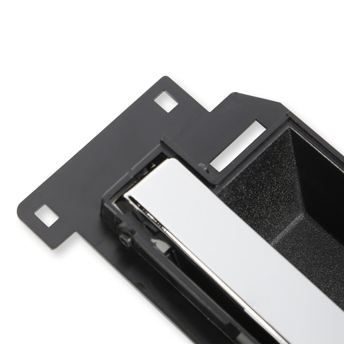 Holley 05-128 Holley Classic Truck Door Handle; Left Hand; Inside; Black/Chrome; - Truck Part Superstore