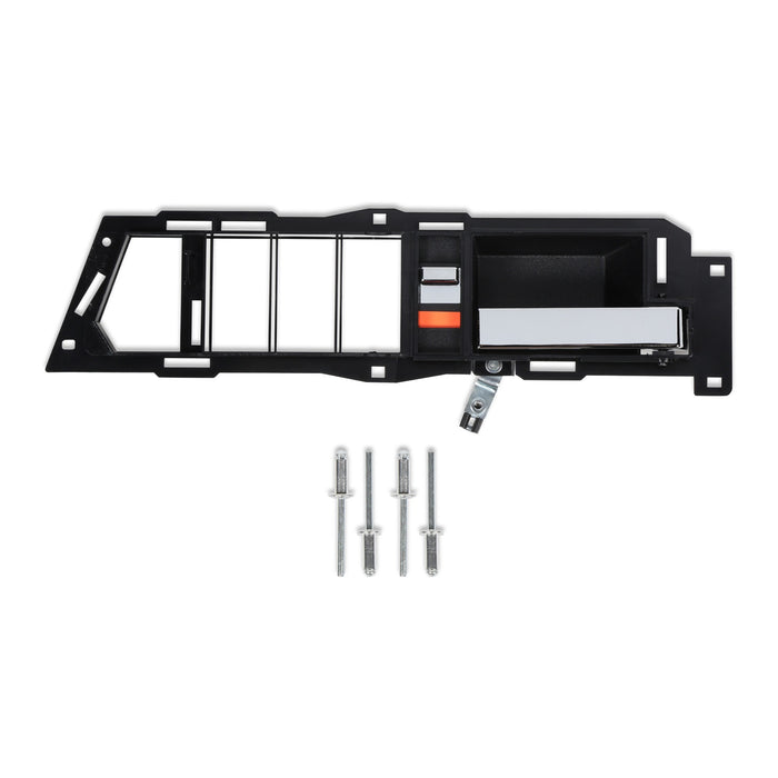 Holley 05-129 Holley Classic Truck Door Handle; Right Hand; Inside; Black/Chrome; - Truck Part Superstore