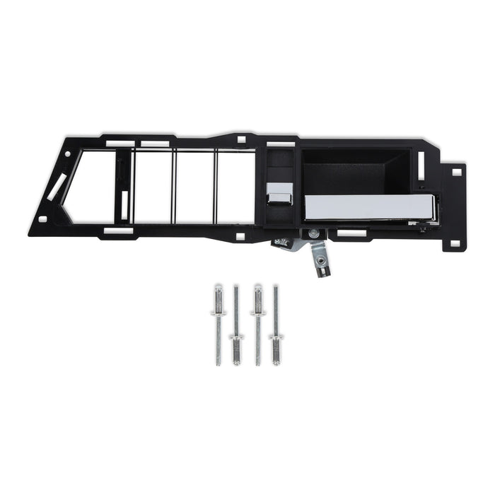 Holley 05-129 Holley Classic Truck Door Handle; Right Hand; Inside; Black/Chrome; - Truck Part Superstore