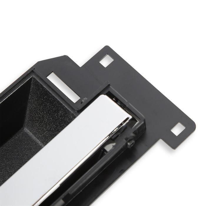 Holley 05-129 Holley Classic Truck Door Handle; Right Hand; Inside; Black/Chrome; - Truck Part Superstore