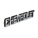 Holley 05-135 Holley Classic Truck Tailgate Emblem; Silver/Black; CHEVROLET; - Truck Part Superstore