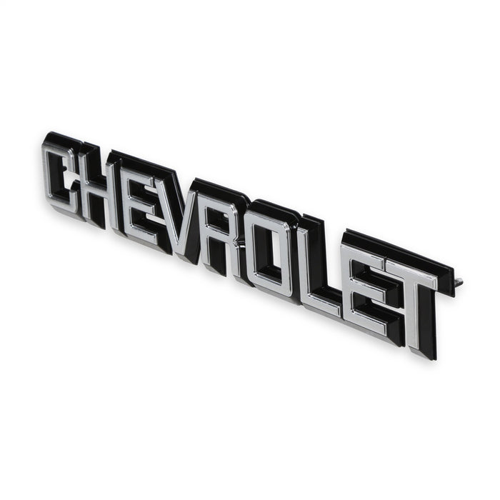Holley 05-135 Holley Classic Truck Tailgate Emblem; Silver/Black; CHEVROLET; - Truck Part Superstore