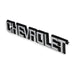 Holley 05-135 Holley Classic Truck Tailgate Emblem; Silver/Black; CHEVROLET; - Truck Part Superstore