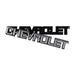 Holley 05-135 Holley Classic Truck Tailgate Emblem; Silver/Black; CHEVROLET; - Truck Part Superstore