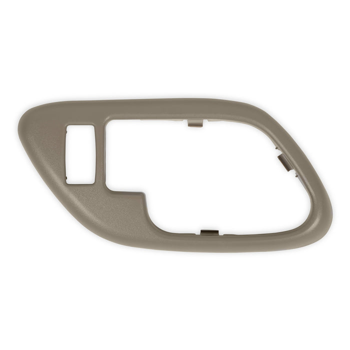 Holley 05-136 Holley Classic Truck Door Handle Bezel; Inside; Driver; Beige; - Truck Part Superstore