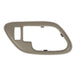Holley 05-136 Holley Classic Truck Door Handle Bezel; Inside; Driver; Beige; - Truck Part Superstore