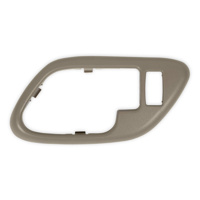 Holley 05-137 Holley Classic Truck Door Handle Bezel; Inside; Passenger; Beige; - Truck Part Superstore