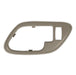 Holley 05-137 Holley Classic Truck Door Handle Bezel; Inside; Passenger; Beige; - Truck Part Superstore