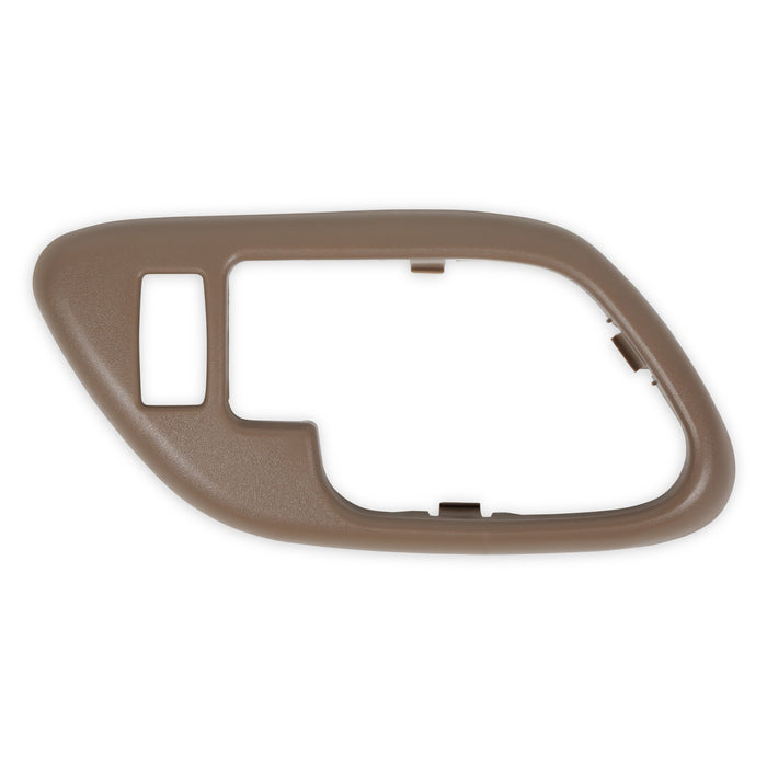 Holley 05-138 Holley Classic Truck Door Handle Bezel; Inside; Driver; Brown; - Truck Part Superstore