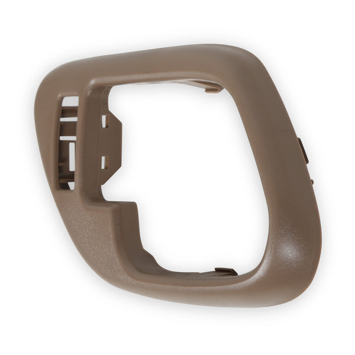 Holley 05-138 Holley Classic Truck Door Handle Bezel; Inside; Driver; Brown; - Truck Part Superstore