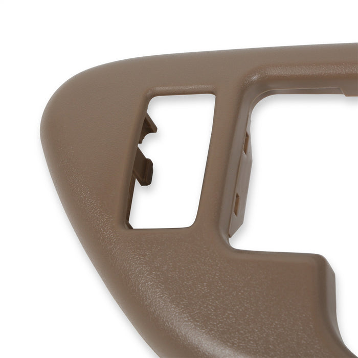 Holley 05-138 Holley Classic Truck Door Handle Bezel; Inside; Driver; Brown; - Truck Part Superstore