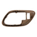 Holley 05-138 Holley Classic Truck Door Handle Bezel; Inside; Driver; Brown; - Truck Part Superstore