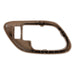 Holley 05-139 Holley Classic Truck Door Handle Bezel; Inside; Passenger; Brown; - Truck Part Superstore