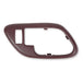 Holley 05-140 Holley Classic Truck Door Handle Bezel; Inside; Driver; Maroon; - Truck Part Superstore