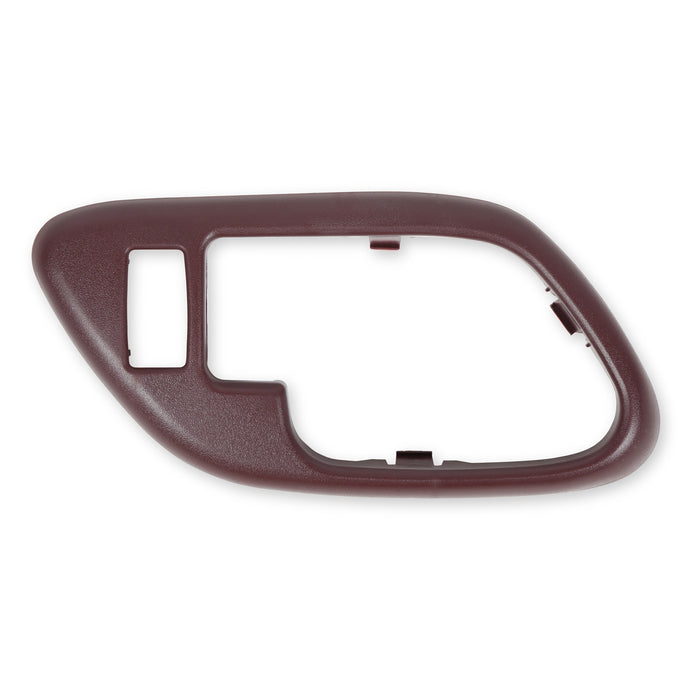 Holley 05-140 Holley Classic Truck Door Handle Bezel; Inside; Driver; Maroon; - Truck Part Superstore