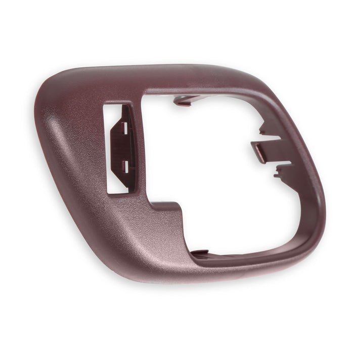 Holley 05-140 Holley Classic Truck Door Handle Bezel; Inside; Driver; Maroon; - Truck Part Superstore