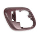 Holley 05-140 Holley Classic Truck Door Handle Bezel; Inside; Driver; Maroon; - Truck Part Superstore