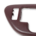 Holley 05-140 Holley Classic Truck Door Handle Bezel; Inside; Driver; Maroon; - Truck Part Superstore