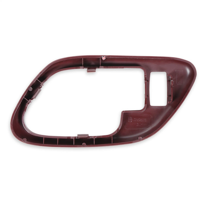Holley 05-140 Holley Classic Truck Door Handle Bezel; Inside; Driver; Maroon; - Truck Part Superstore
