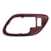 Holley 05-140 Holley Classic Truck Door Handle Bezel; Inside; Driver; Maroon; - Truck Part Superstore