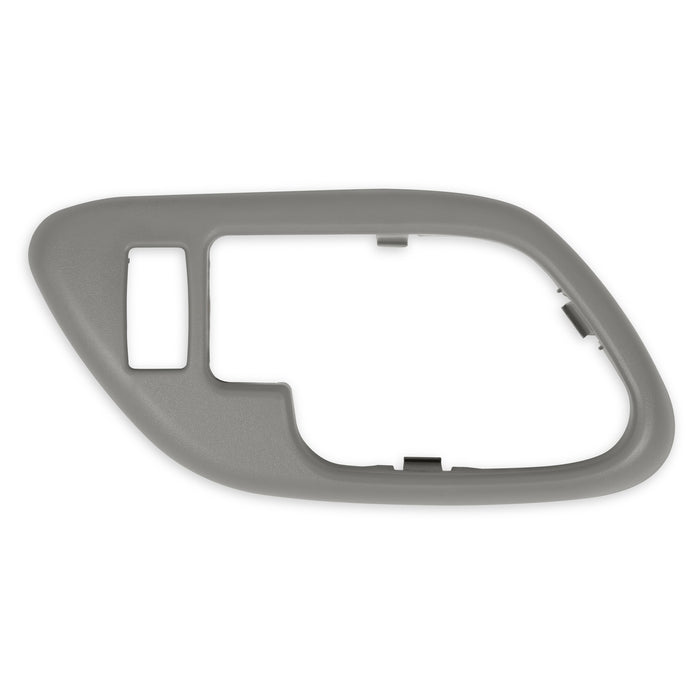 Holley 05-142 Holley Classic Truck Door Handle Bezel; Inside; Driver; Charcoal; - Truck Part Superstore