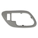 Holley 05-142 Holley Classic Truck Door Handle Bezel; Inside; Driver; Charcoal; - Truck Part Superstore