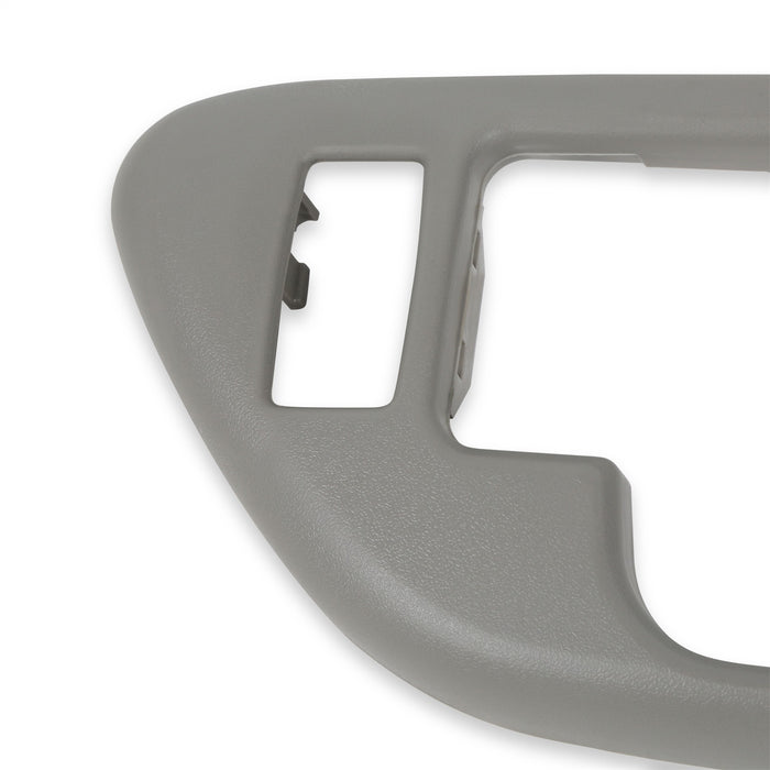 Holley 05-142 Holley Classic Truck Door Handle Bezel; Inside; Driver; Charcoal; - Truck Part Superstore