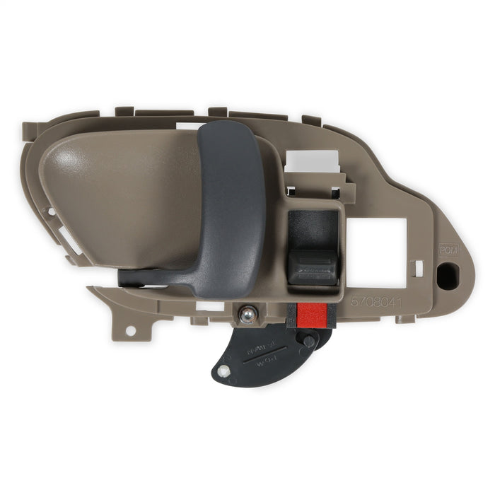 Holley 05-146 Holley Classic Truck Door Handle; Brown; Driver; W/Black Handle; - Truck Part Superstore