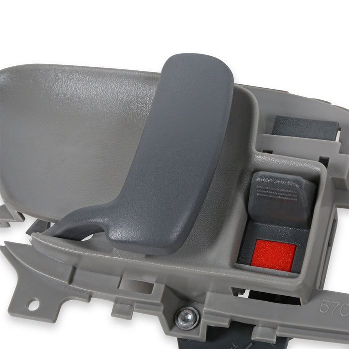 Holley 05-148 Holley Classic Truck Door Handle; Charcoal; Driver; W/Black Handle; - Truck Part Superstore
