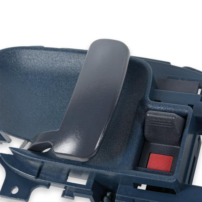 Holley 05-150 Holley Classic Truck Door Handle; Blue; Driver; W/Black Handle; - Truck Part Superstore