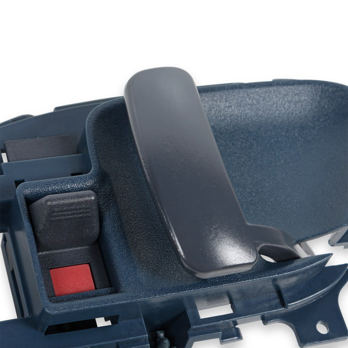 Holley 05-151 Holley Classic Truck Door Handle; Blue; Passenger; W/Black Handle; - Truck Part Superstore