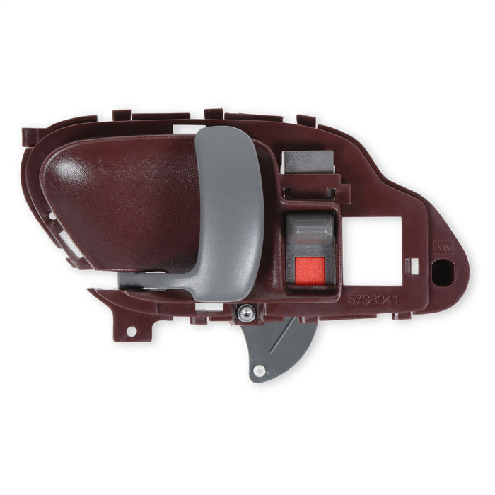 Holley 05-152 Holley Classic Truck Door Handle; Maroon; Driver; W/Black Handle; - Truck Part Superstore