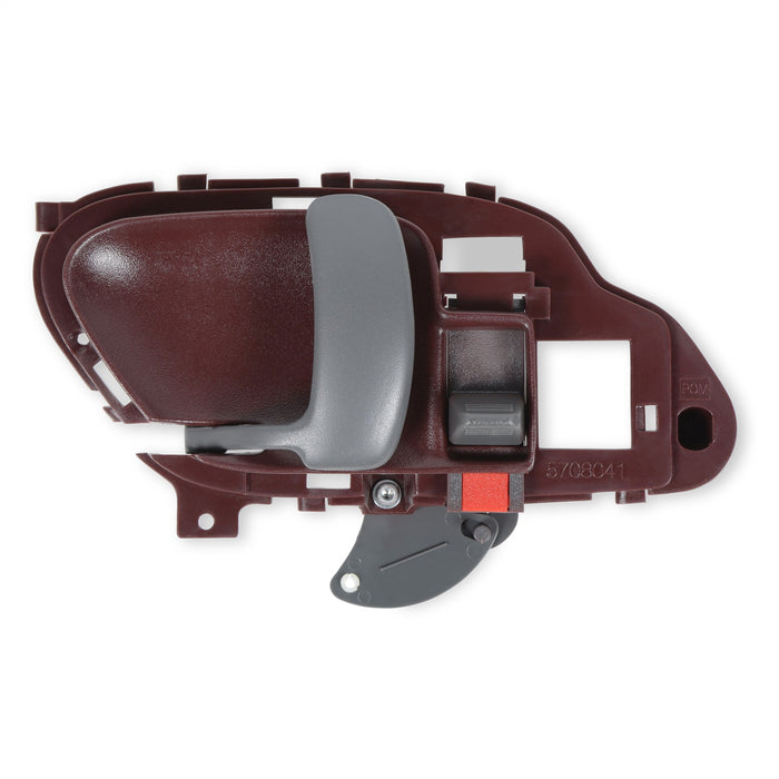 Holley 05-152 Holley Classic Truck Door Handle; Maroon; Driver; W/Black Handle; - Truck Part Superstore