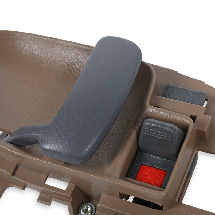 Holley 05-154 Holley Classic Truck Door Handle; Beige; Driver; W/Black Handle; - Truck Part Superstore