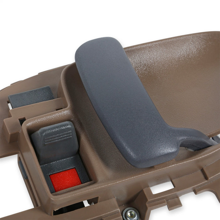 Holley 05-155 Holley Classic Truck Door Handle; Beige; Passenger; W/Black Handle; - Truck Part Superstore