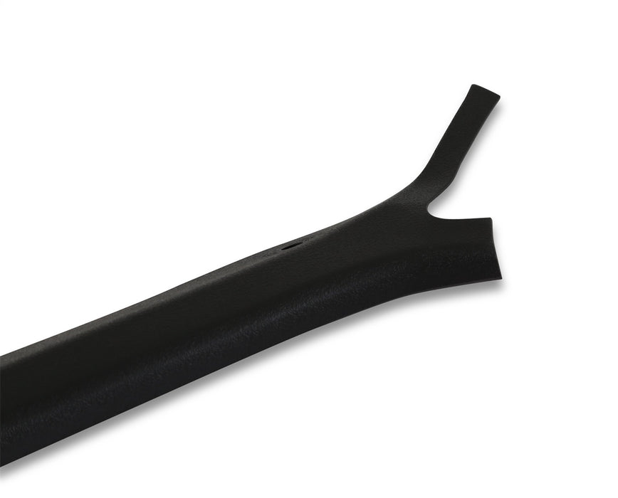 Holley 05-166 Holley Classic Trucks A-Pillar Trim; Left; Black; Incl. Factory Mounting Points; - Truck Part Superstore