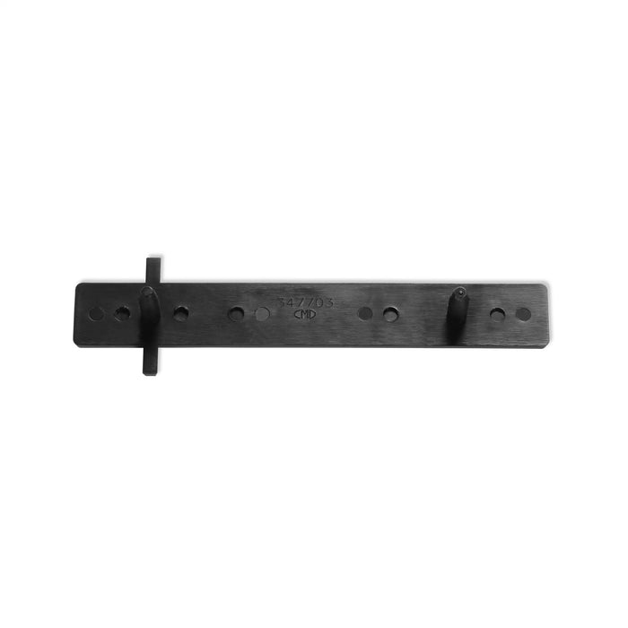 Holley 05-186 Dashboard Emblem; Black/Yellow; Incl. All Factory Mounting Points; SCOTTSDALE; - Truck Part Superstore