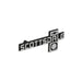 Holley 05-187 Dashboard Emblem; Black/Silver; Incl. All Factory Mounting Points; SCOTTSDALE; - Truck Part Superstore